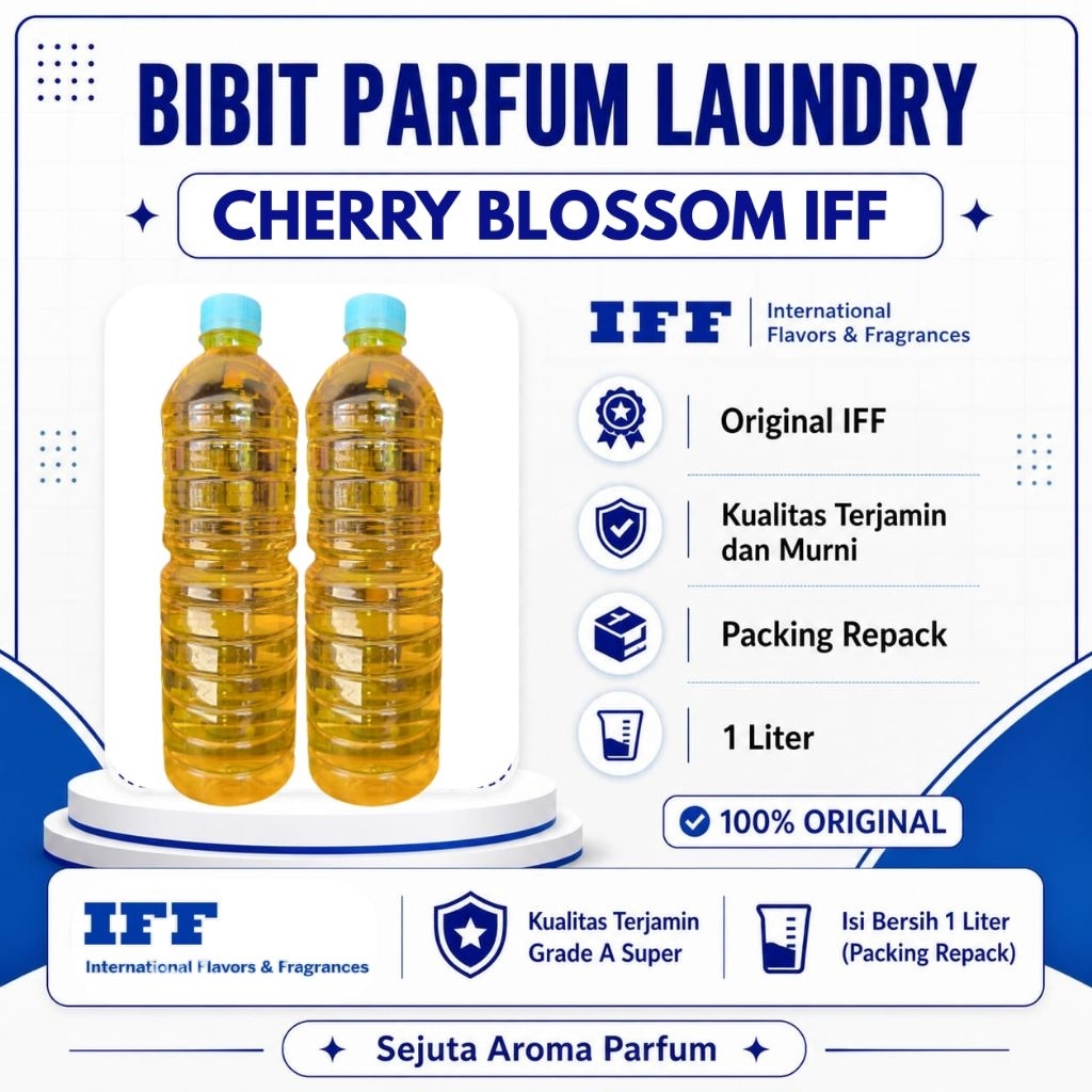 CHERRY BLOSSOM (BIBIT PARFUM LAUNDRY) ORIGINAL IFF UK.1 Ltr