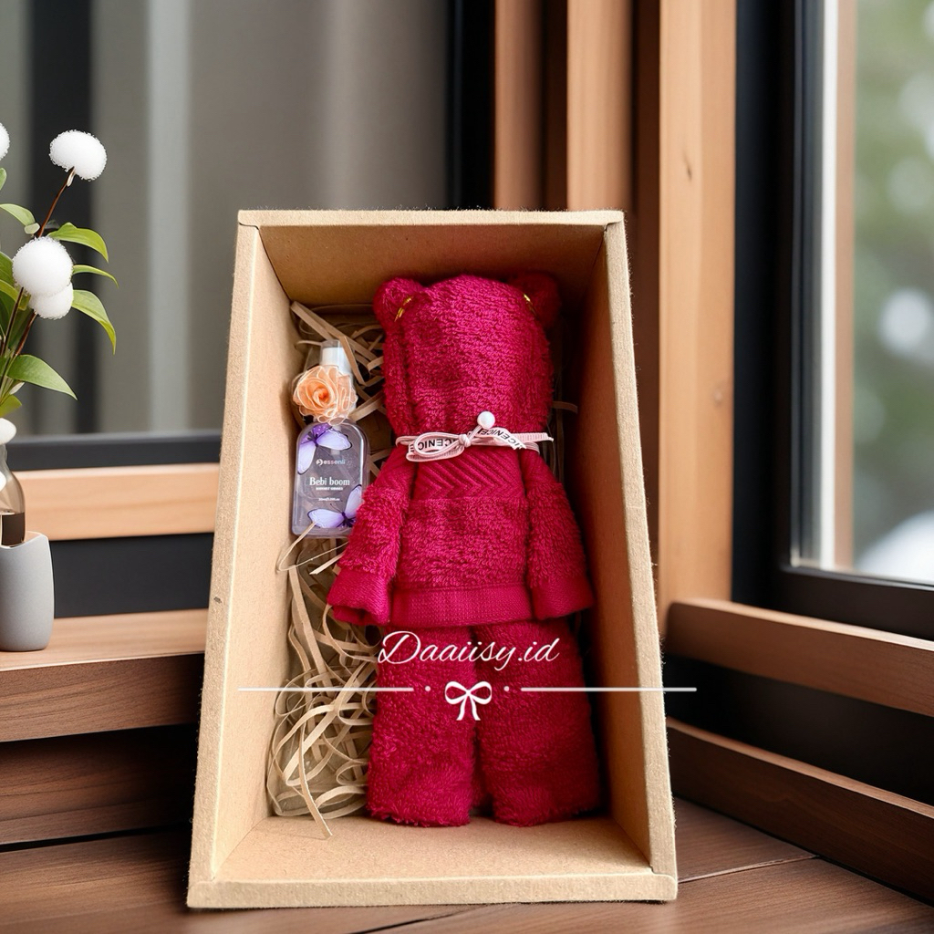 DS - Hampers Handuk & Parfum/ Hampers Ulang Tahun/imlek/natal/idul fitri