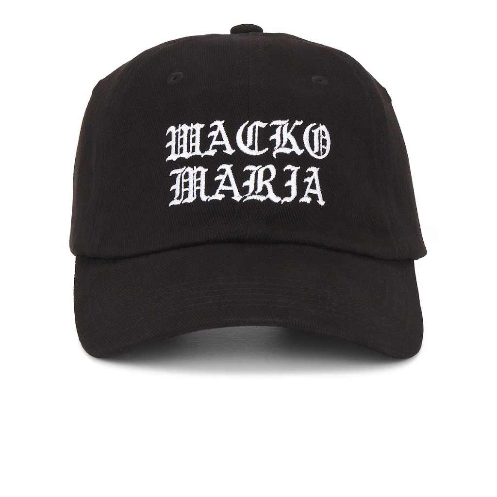 WACKO MARIA 6 PANEL CAP BLACK NOT UNDERCOVER FRAGMENT DESIGN WTAPS FPAR NEIGHBORHOOD DESCENDANT BOUN