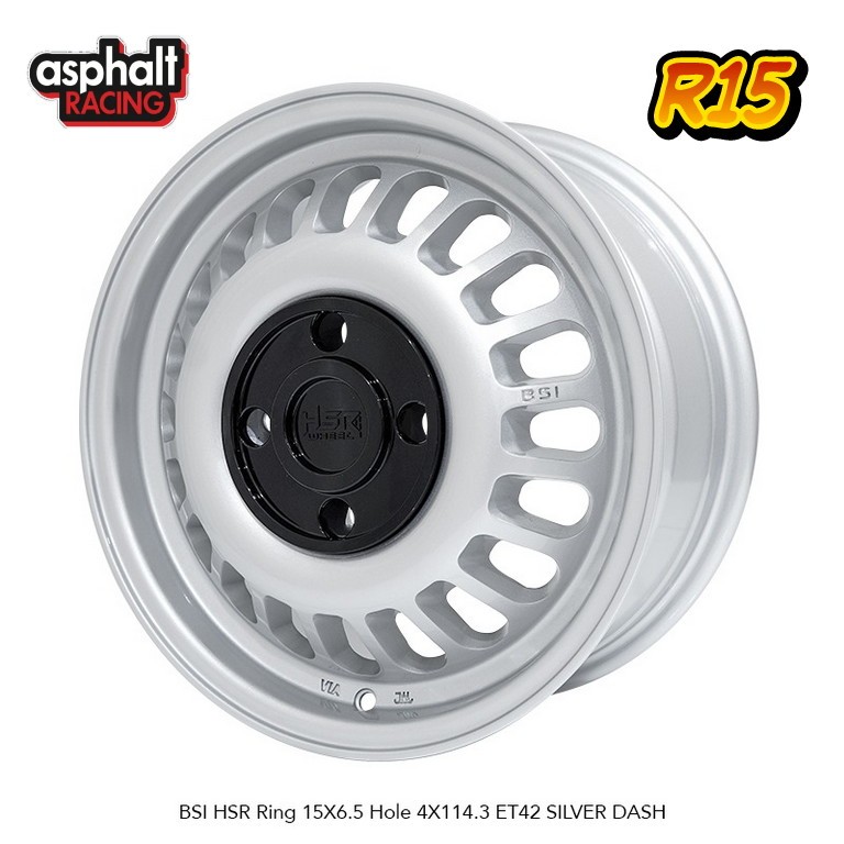 Velg Mobil Rally Lock R15 Hsr Bsi Pcd 4X114,3 Untuk Avanza Xenia Kijang Wuling Bingou Livina R 15