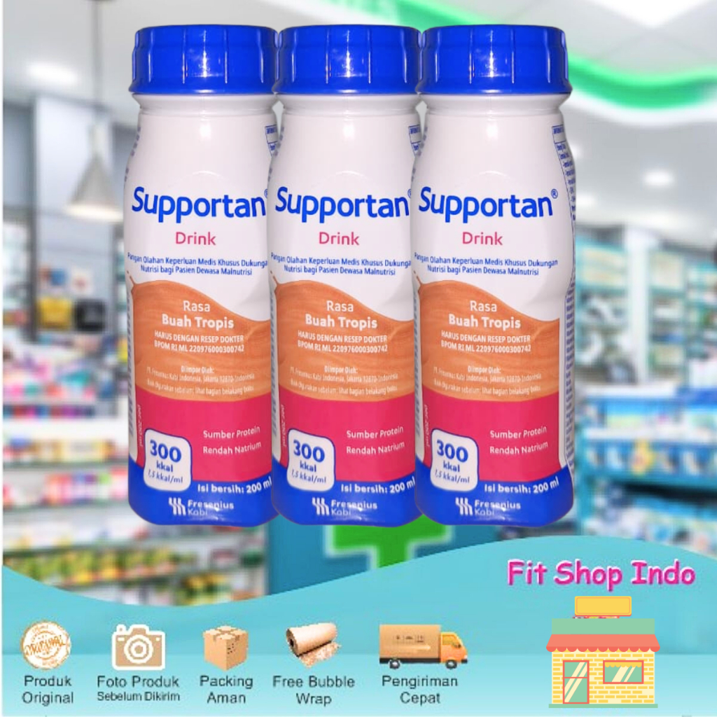 Supportan Drink Tropical Fruits 200 ml