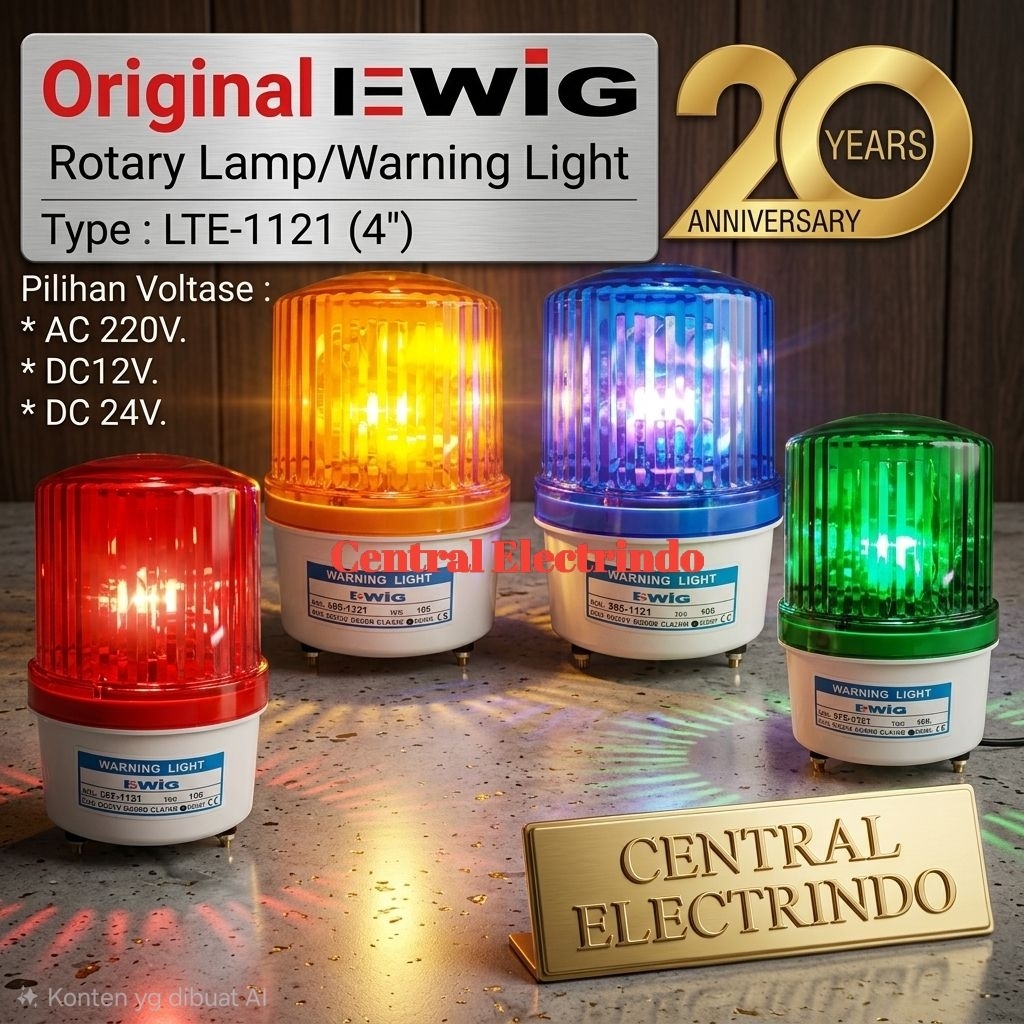 Lampu Menara/Hias/Plang Toko LTE-1121 (4in) EWIG.