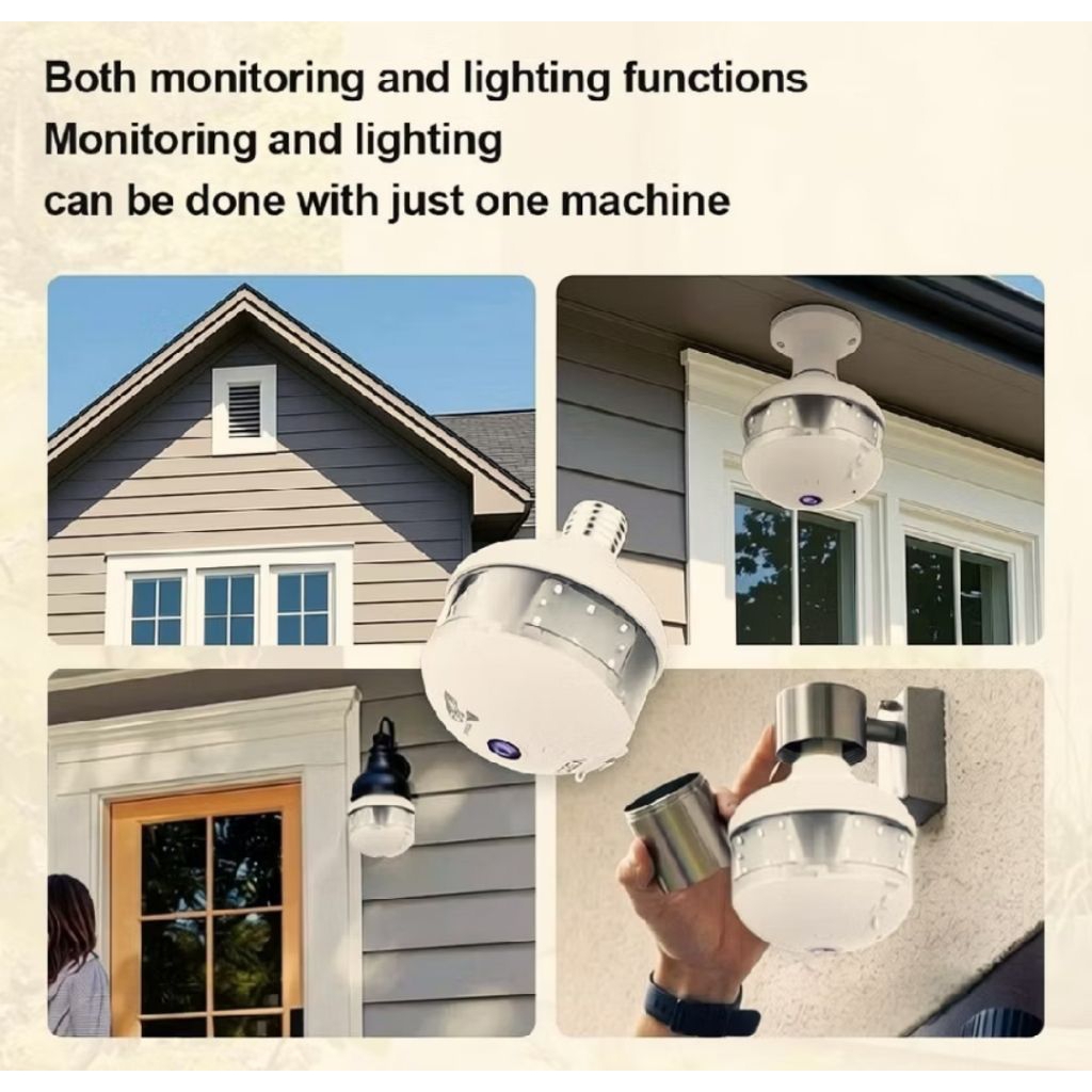 cctv bohlam fisheye v380 pro max 3mp fullhd wifi WIRELESS