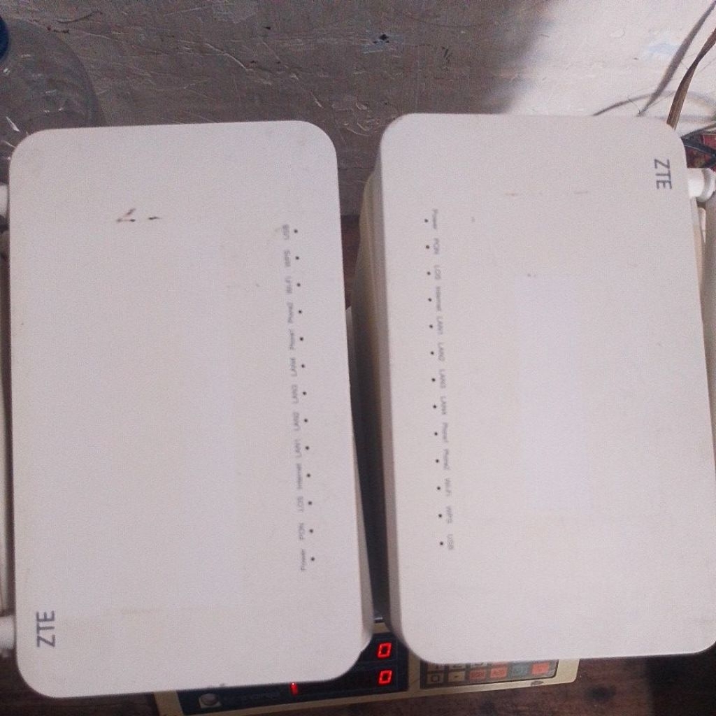 ONT ZTE F609 V3 dan Huawei 5v5