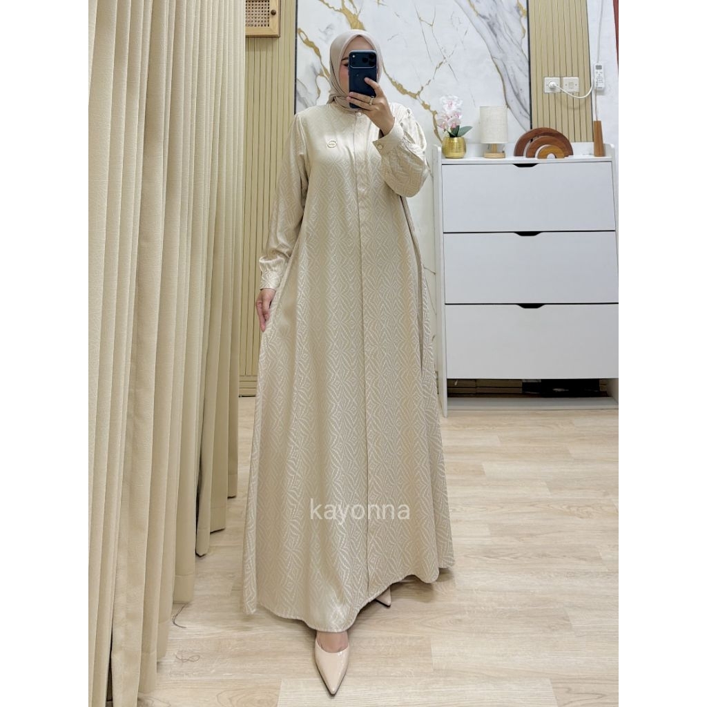 Gamis bahan viscos jaguar
