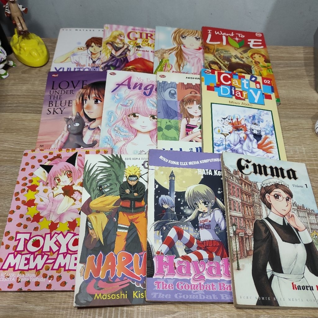 [PRELOVED - READY STOCK] BUKU KOMIK BAHASA INDONESIA CABUTAN THE ULTIMATE YUUTOPIA I WANT TO LIVE GI