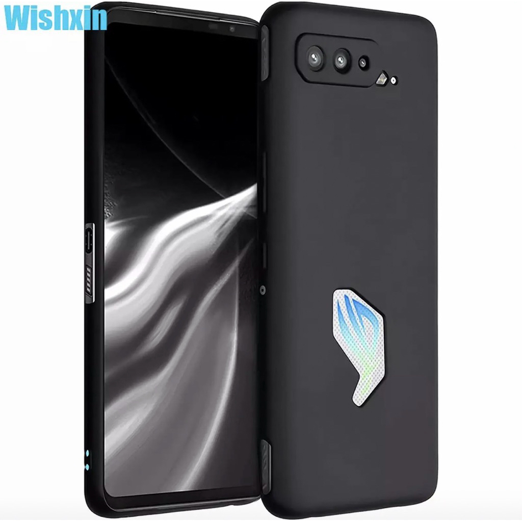 Softcase Matte Black For Asus ROG Phone 1/2/3/5/5S/6/6 Pro/8/8 Pro” Frosted Ultrathin Silicon