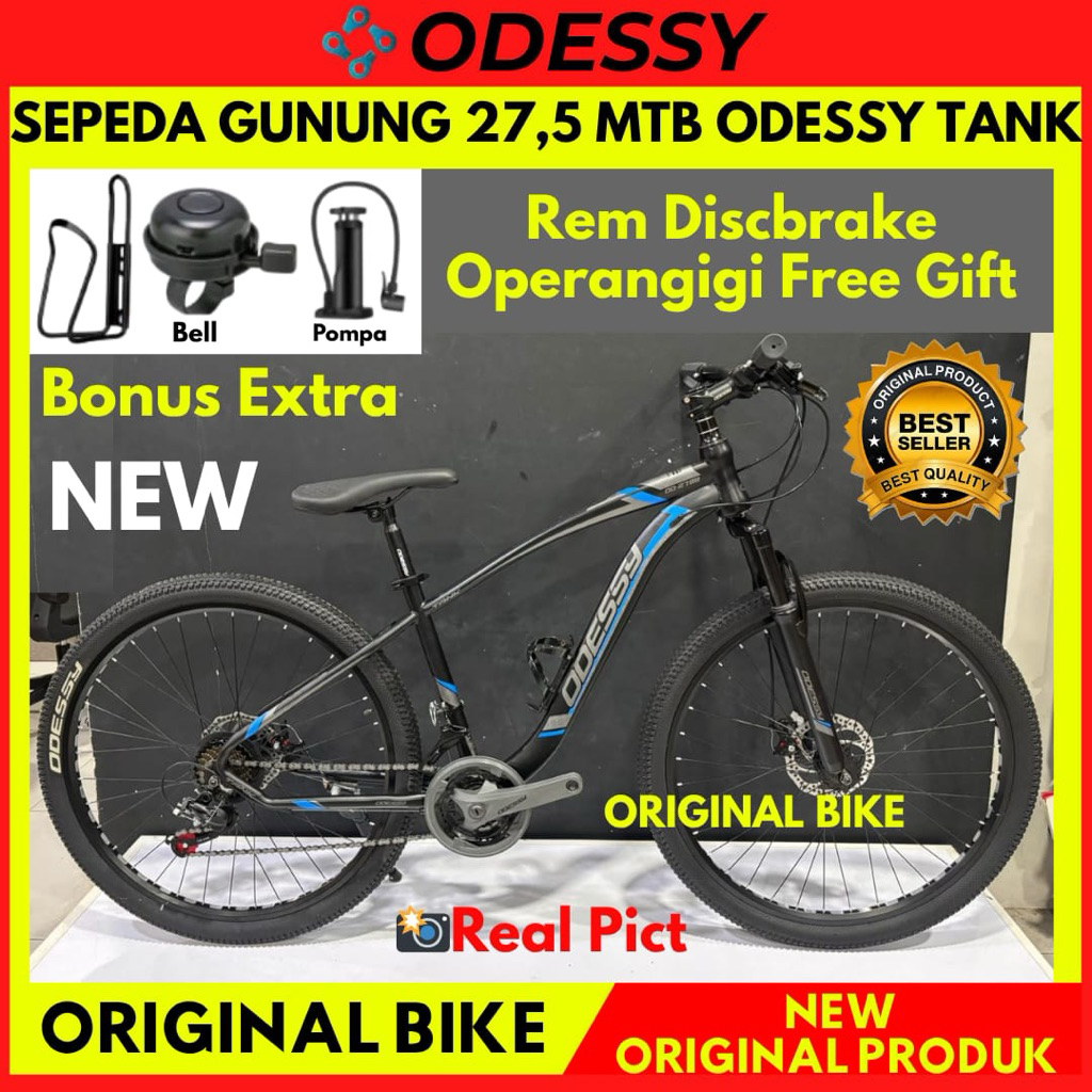 Sepeda Gunung 27.5 MTB ODESSY TANK Terbaru