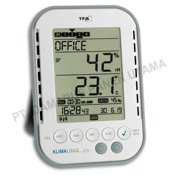 TFA Digital Thermo Hygrometer dengan Data Logger 30.3039.IT