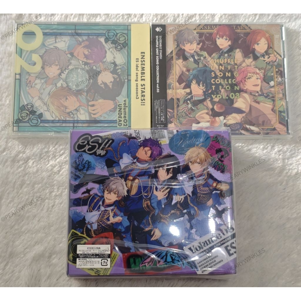 Ensemble Stars CD Album UNDEAD TRIP SHUFFLE (Ready Stock)