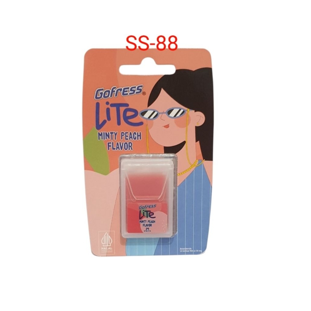 Gofress LITE ~ Minty Peach Flavor