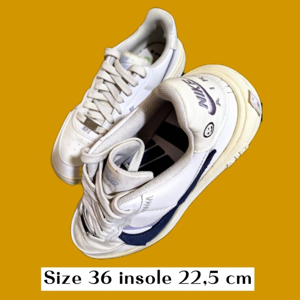 Sepatu Nike Court Vision Low Size 36 Second Original