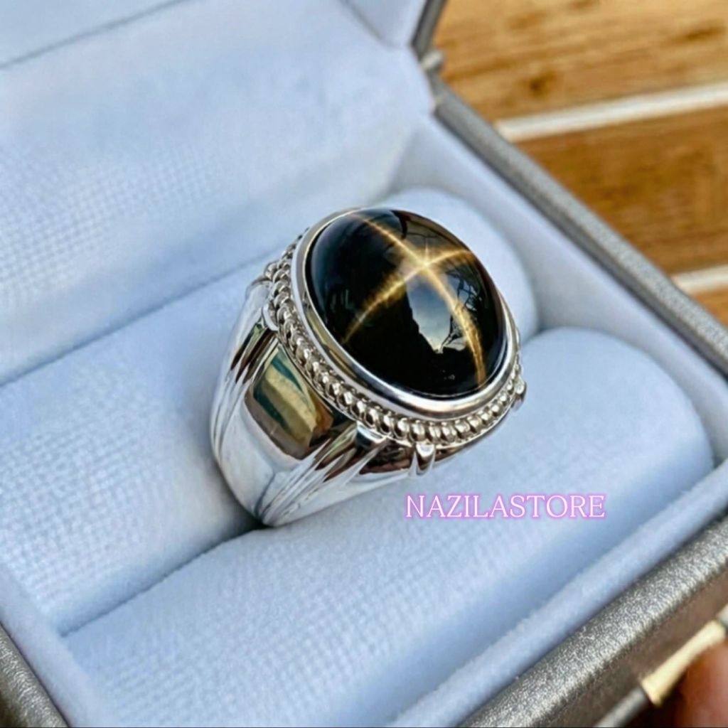 CINCIN BATU TAPAK JALAK MAS RING TITANIUM ANTI KARAT MINIMALIS