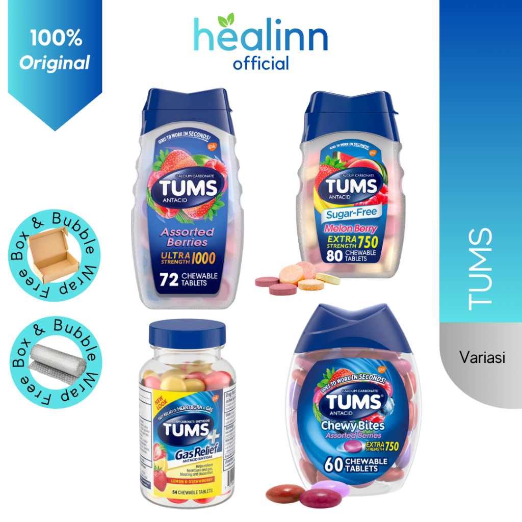 TUMS | Permen | Ultra | Asam Lambung | Maag | Gerd | Gas Relief