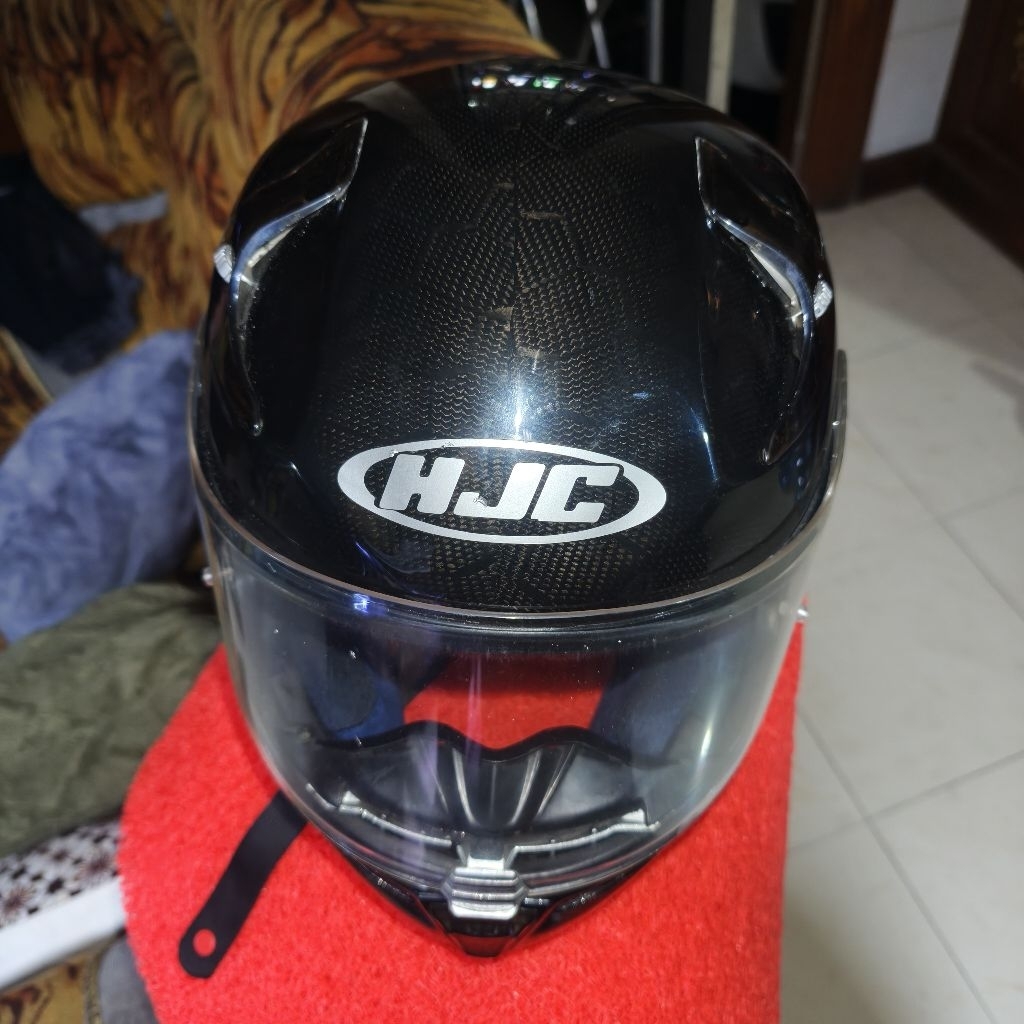 HJC RPHA 10+ Plus Carbon Hexagonal Hexagon 10 + Original Ori Helm FullFace Full Face Second Bekas