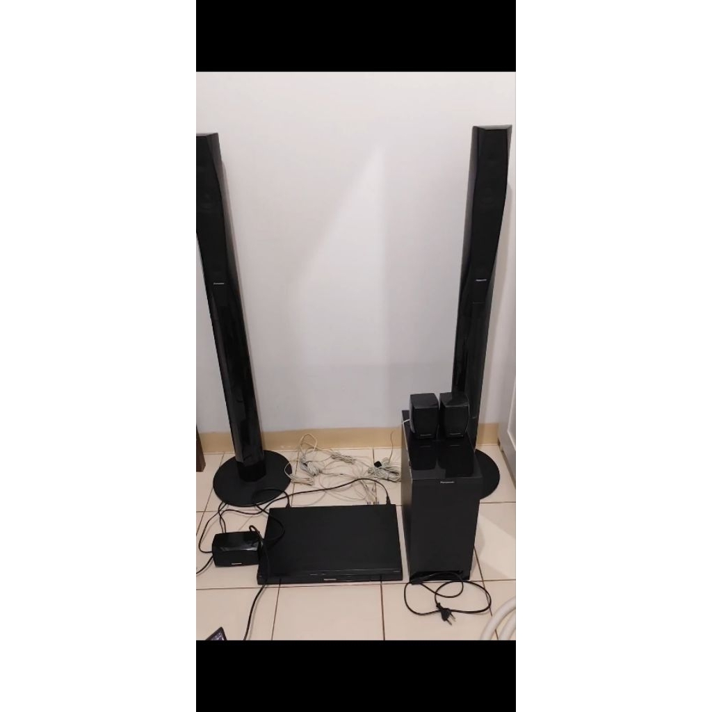 Home Theater Panasonic 1 set lengkap