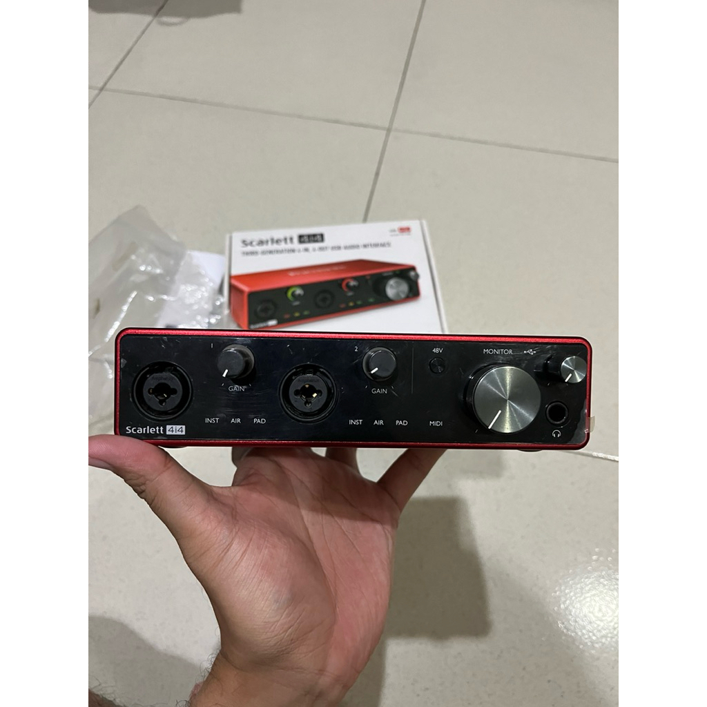 Focusrite Scarlett 4i4 Gen 3