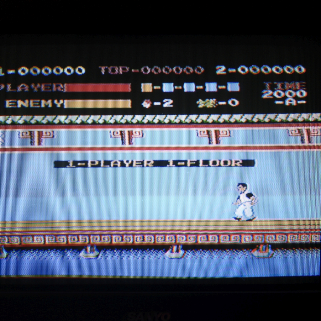 Kaset Nintendo NES Kung Fu 8 Bit 72 Pin Refurbished Tested Normal Game Jadul 90an D