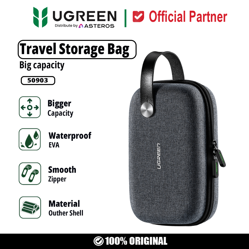 UGREEN Tas Hardisk HDD Eksternal Storage Bag EVA Pouch 50903