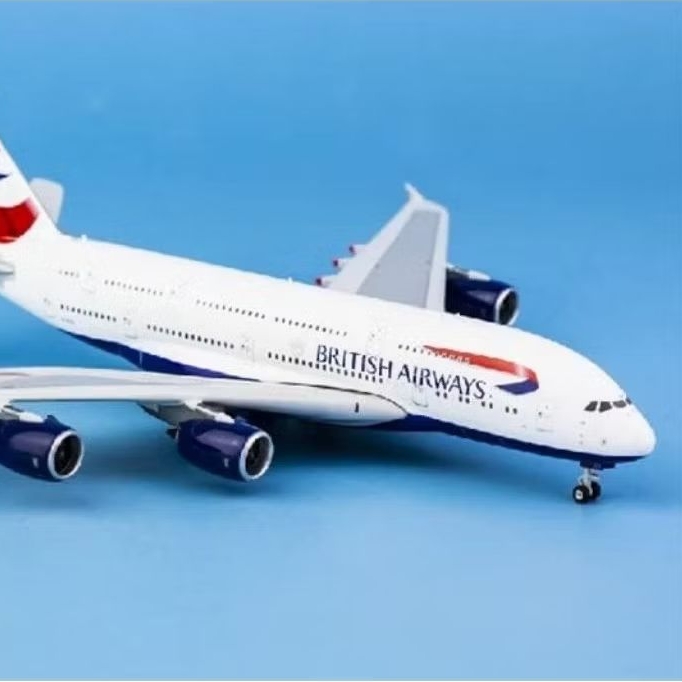 Diecast Pesawat British Airways Airbus A380 G-XLEK Phoenix 1:400