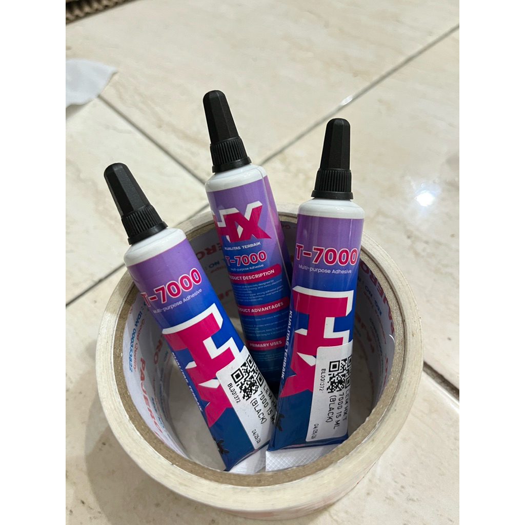 [LEM LCD HP] LEM HP LEM LCD LEM PEREKAT ELEKTRONIK HITAM SUPER KUAT LEM HX 15ml (black) Grosir Murah