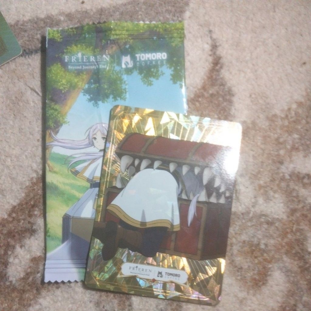 [Ready stock] FRIEREN X TOMORO Card Collab
