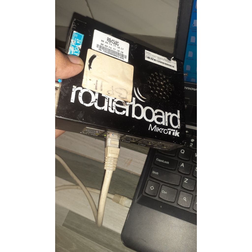 MIKROTIK RB450G gigabit seken normal