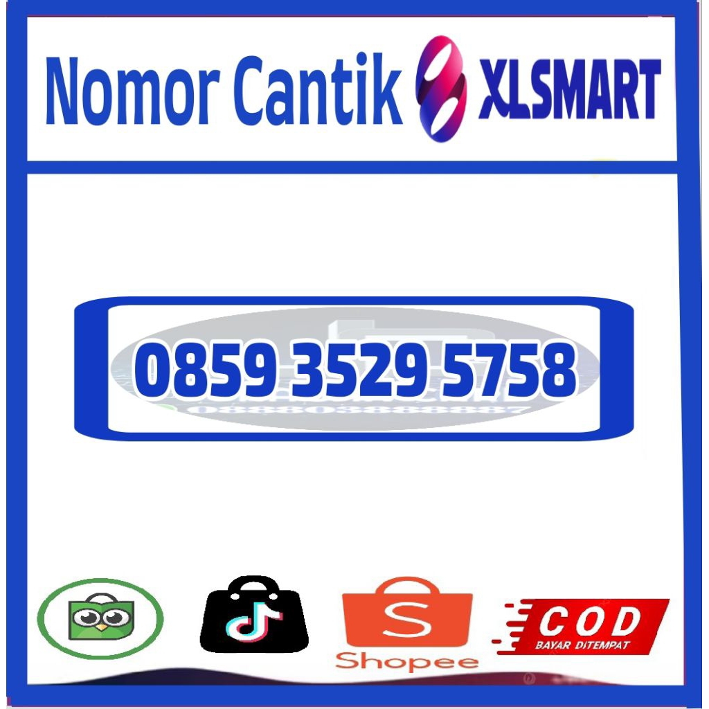 nomor cantik xl axiata hoky 5758 5757 super murah simpel promo