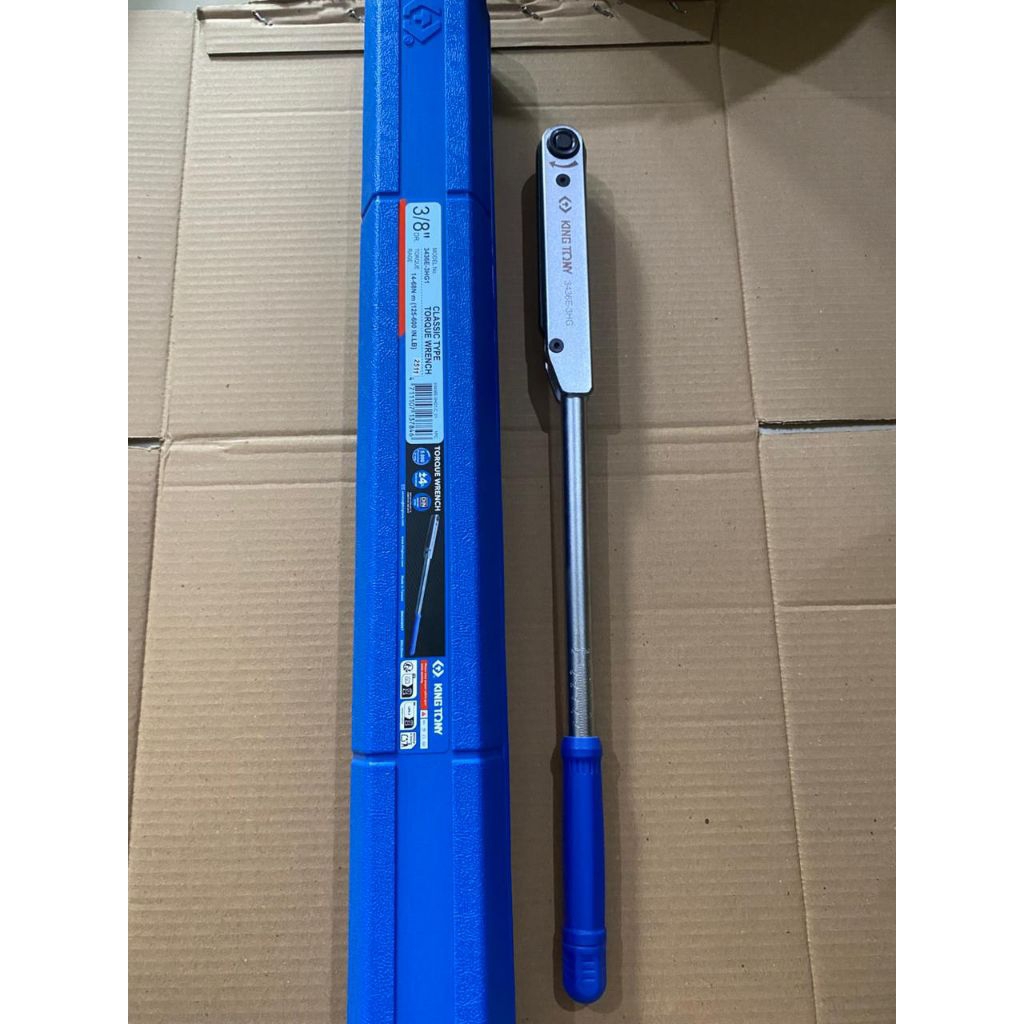 King tony kunci torsi momen 3/8 14-68 Nm kunci momen Torque wrench Taiwan 1,4-7 kg