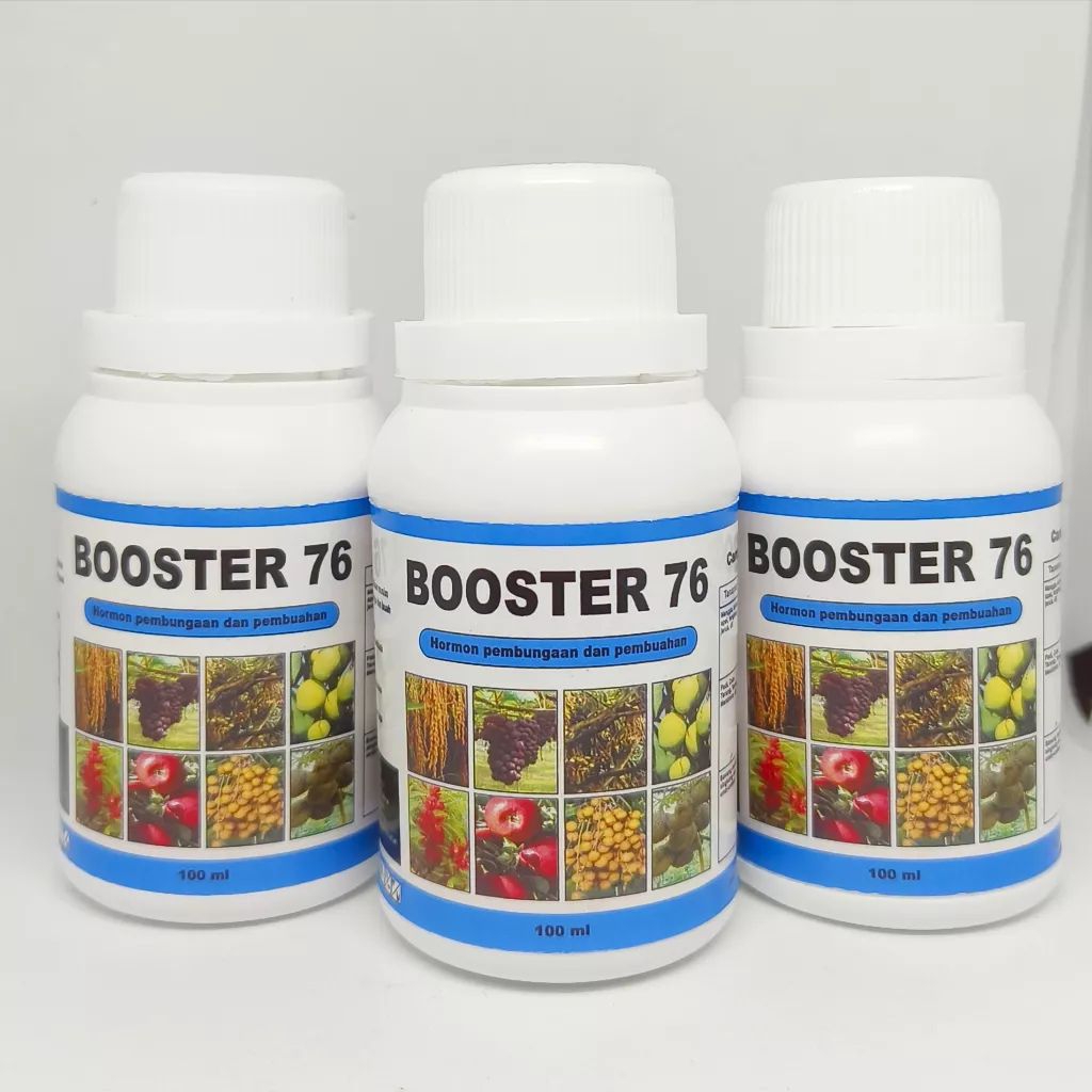 Pupuk BOOSTER 7b Kemasan 100 ml  / Pupuk organik cair Pelebat, Penyubur.