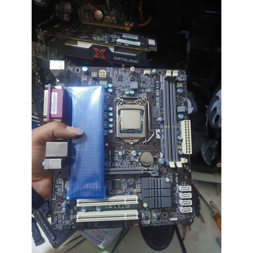 Mobo ECS H61 + i3-3210