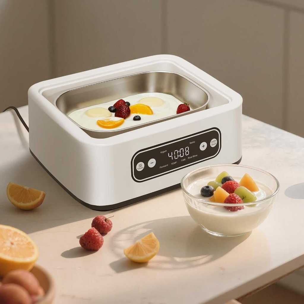 Mesin Pembuat Yogurt Maker Electric Automatic