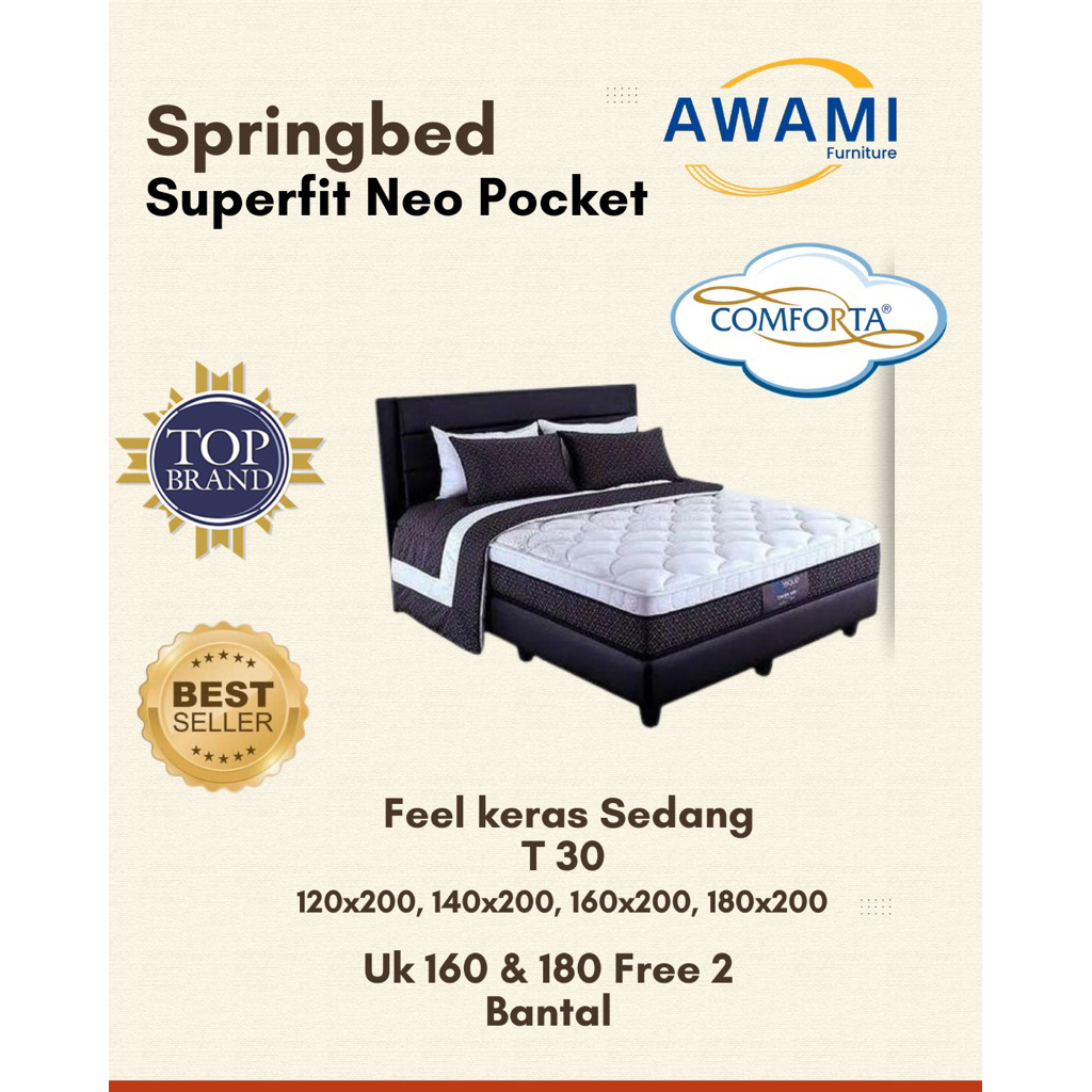 COMFORTA SUPERFIT NEO POCKET 160