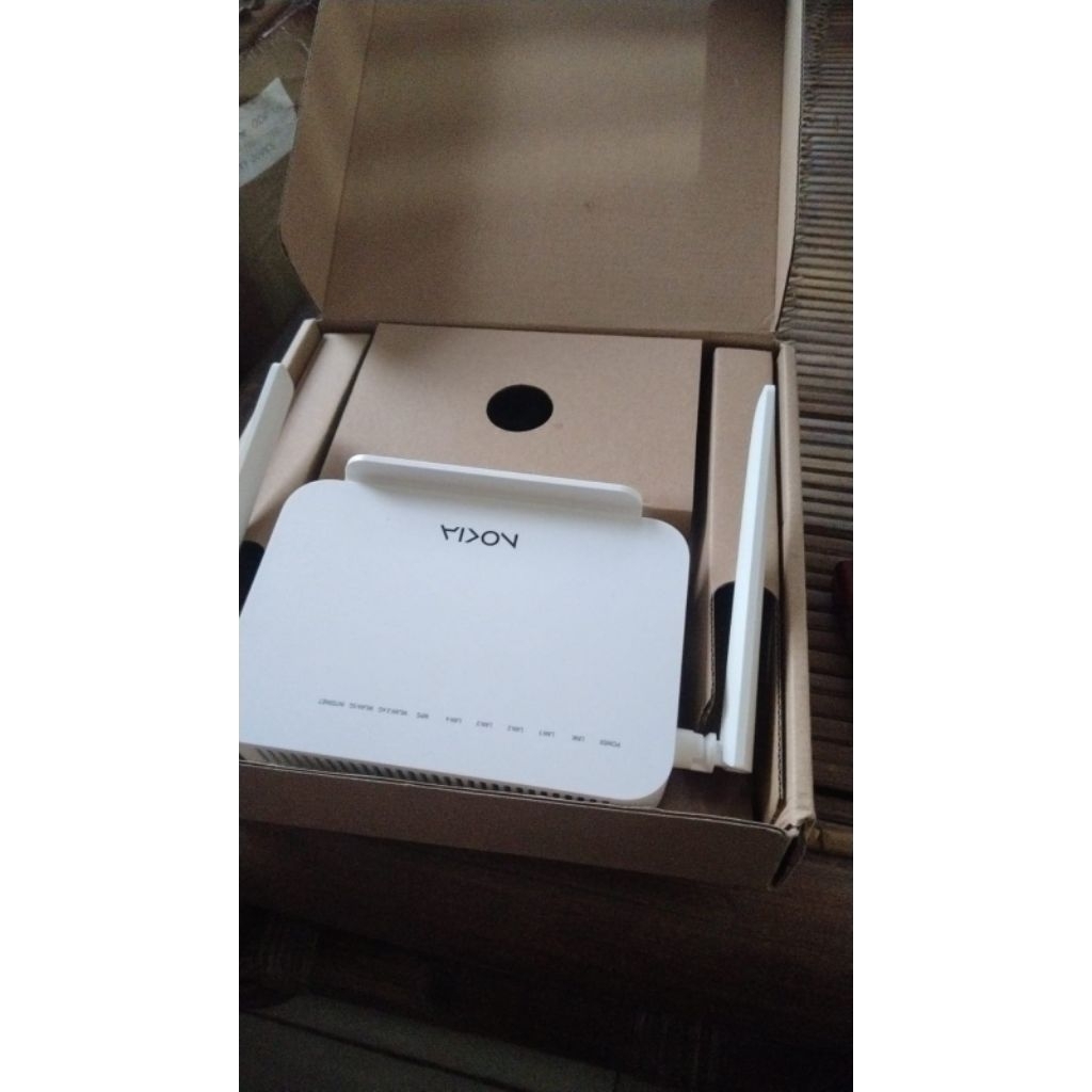 ONT Nokia G 0425 GH New Lengkap Adaptor 40 pcs