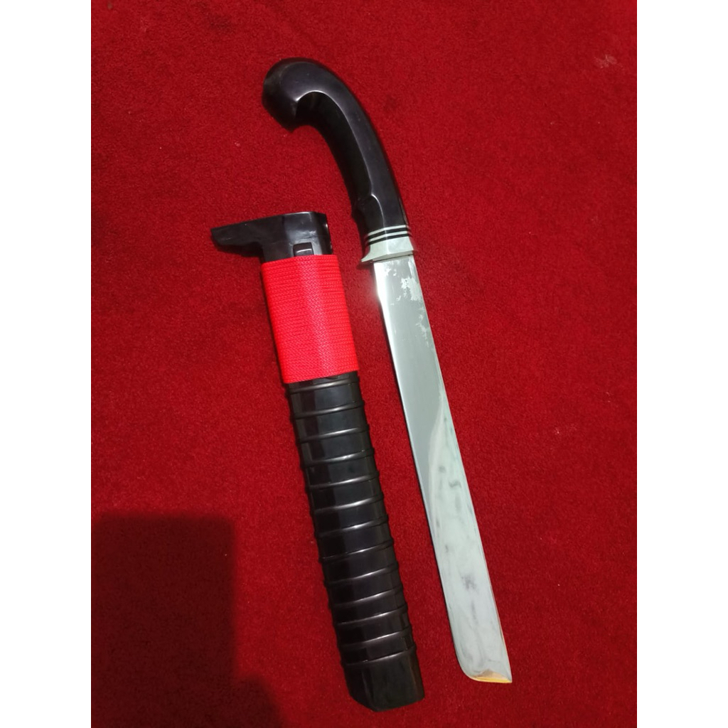 GOLOK BELIMBINGAN KERJA KEBUN FULL TANDUK BAJA PER