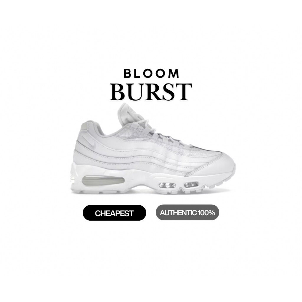 Nike Air Max 95 OG Big Bubble Triple White