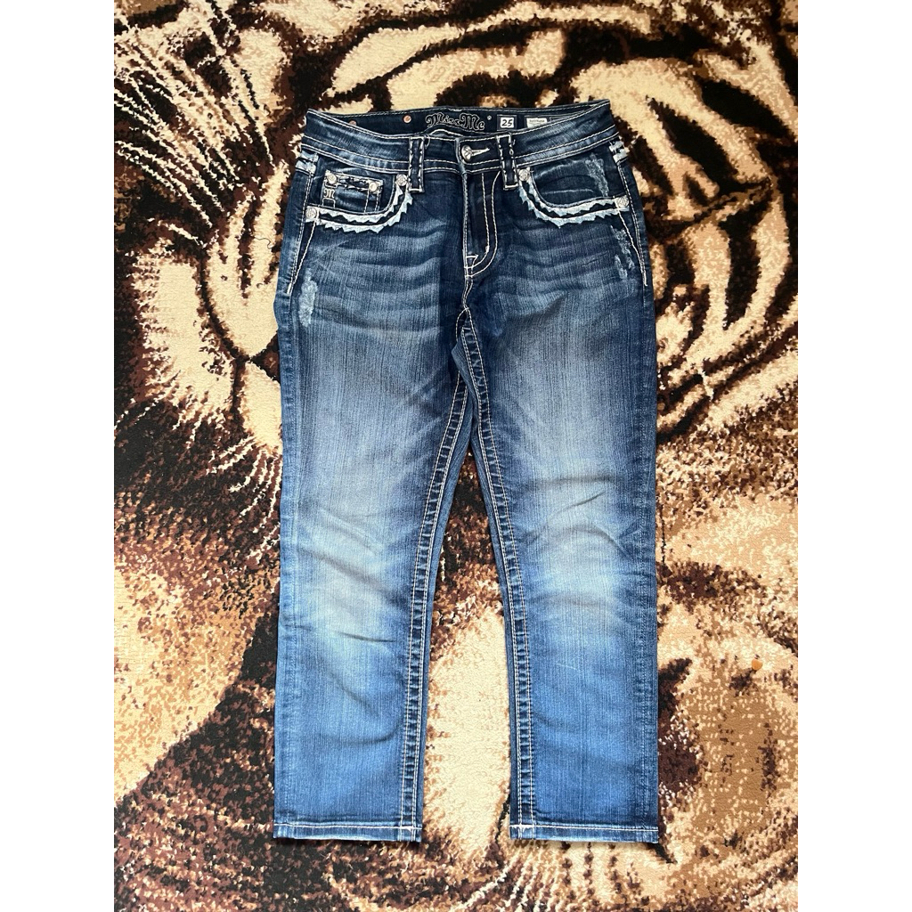 Jeans by Miss Me Section Boyfriend Capri