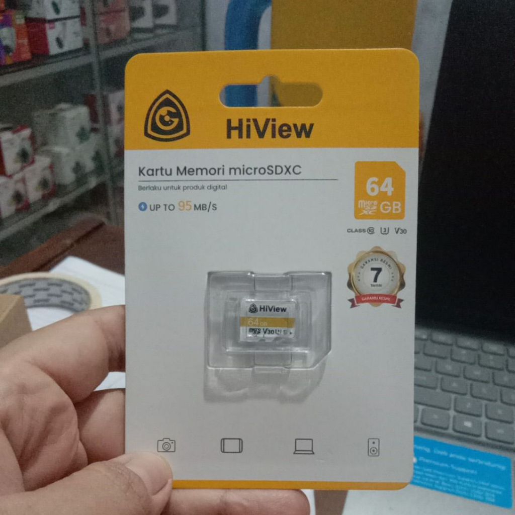 microsd cctv merk hiview 64gb