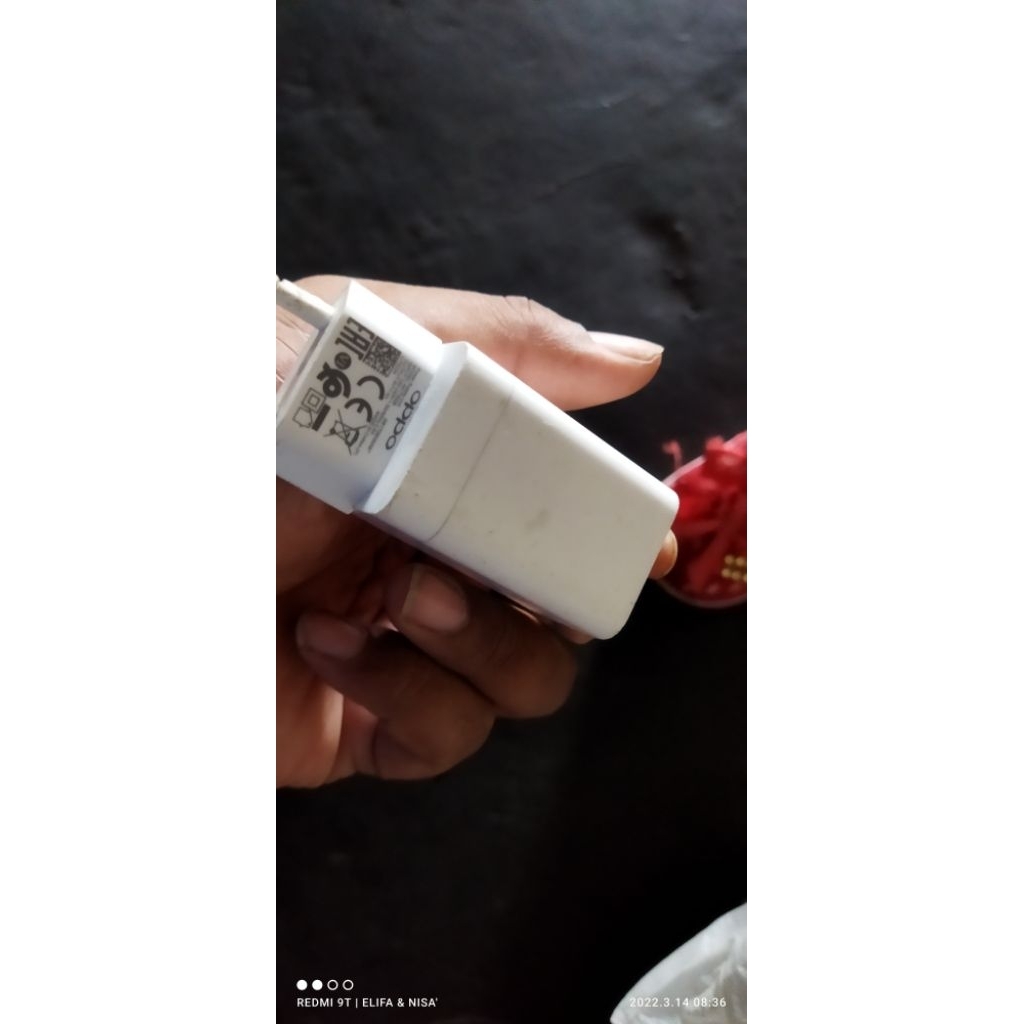 ADAPTOR CHARGER ORI CABUTAN OPPO 20 WATT VOOC 4A