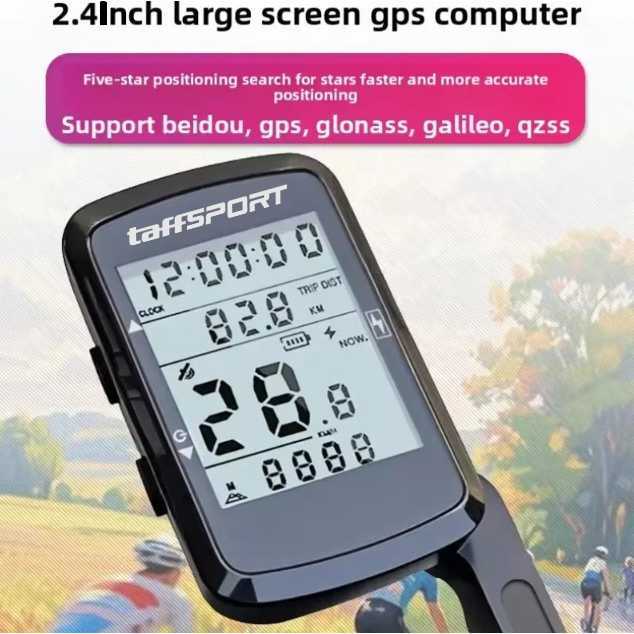 Speedometer Sepeda Wireless Bicycle GPS Bike Rechargeable BK-5208