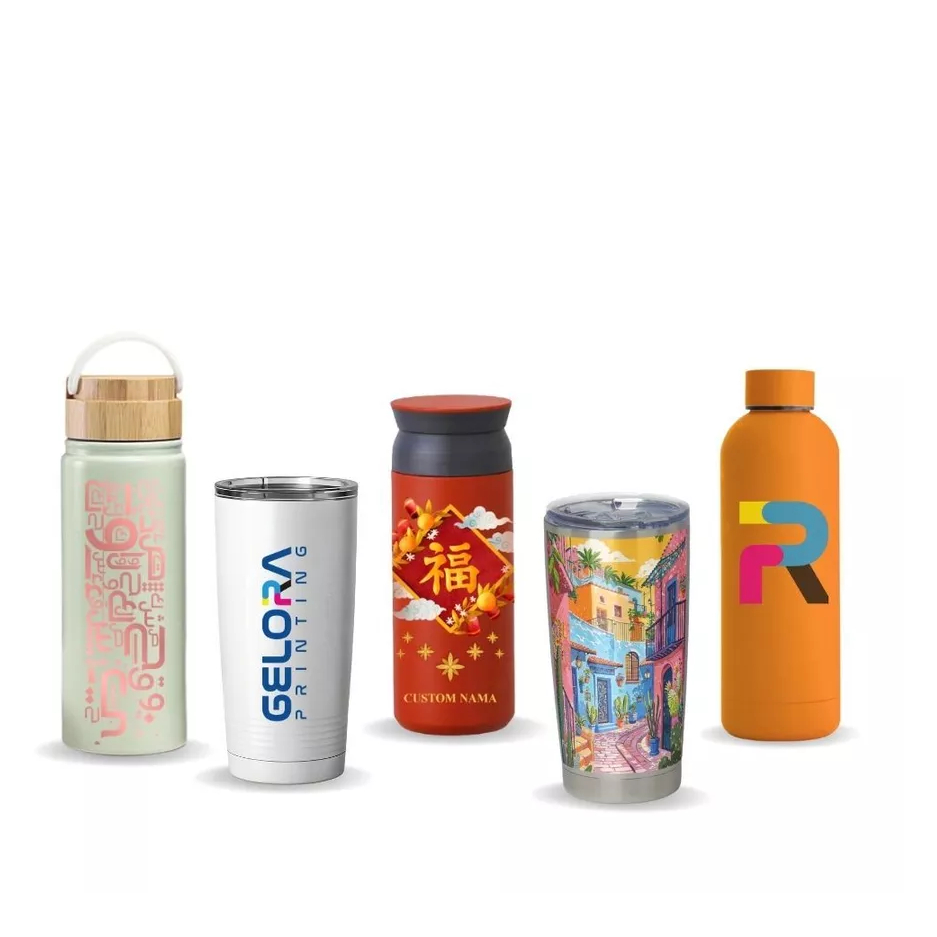 CuCustom Tumbler Gelora Printing | Tumbler Insert Paper, Plastik, Termos Vacuum, Niagara