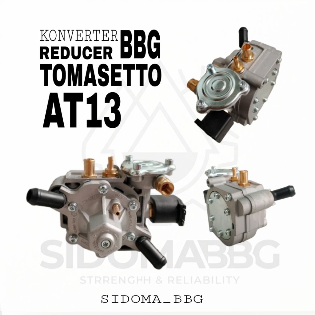 Reducer konverter Tomasetto AT13 (BBG/LPG/ injeksi)