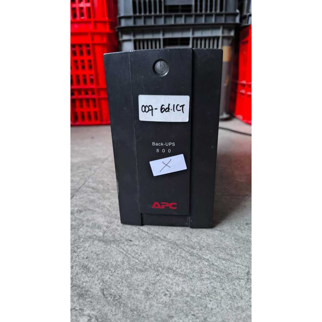 UPS APC Back-UPS 800 (BX800LI-MS) - Unit Only Tanpa Baterai Kondisi RUSAK