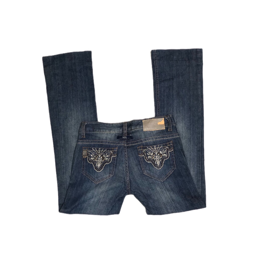 Y2K nix flare bootcut jeans denim pants
