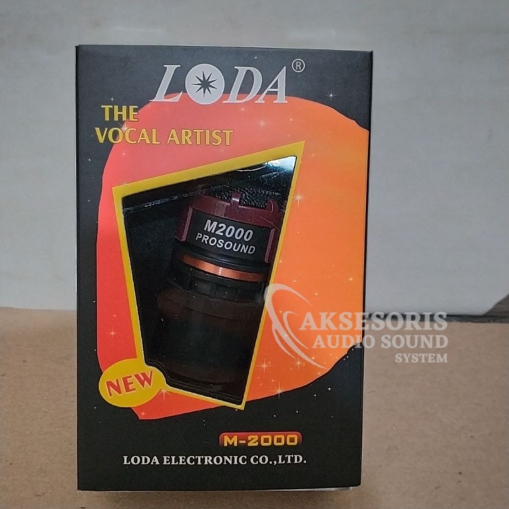 Spul Mic LODA M2000 Untuk Vocal Bagus