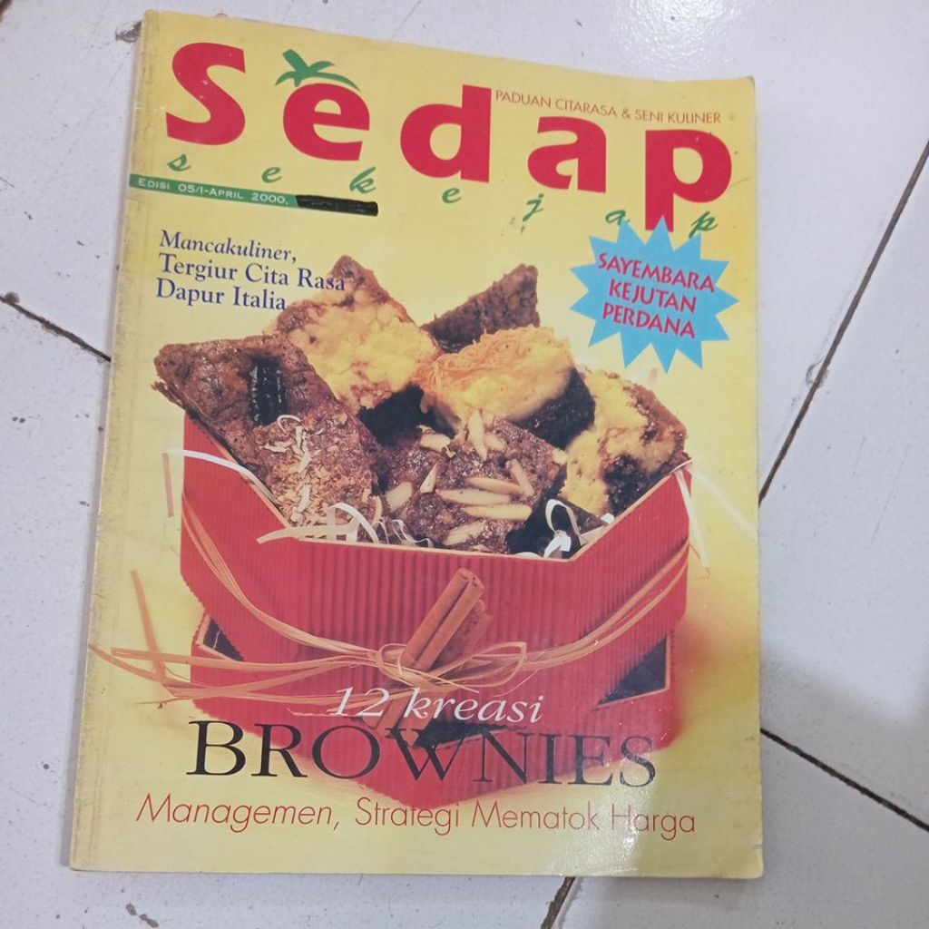 MAJALAH SEDAP SEKEJAP BUKU BEKAS