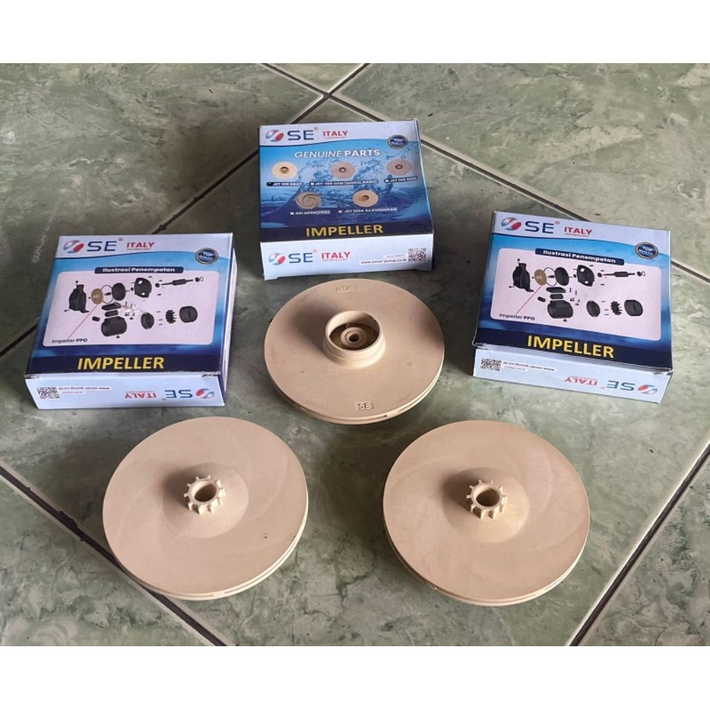 IMPELLER SEMI JET 100 MODE DRAT SPERPAT POMPA AIR