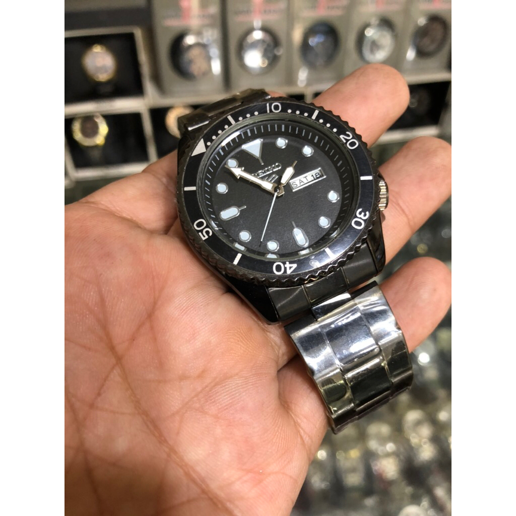 jam pria seiko sport tanggalhari anti krat fashion sport