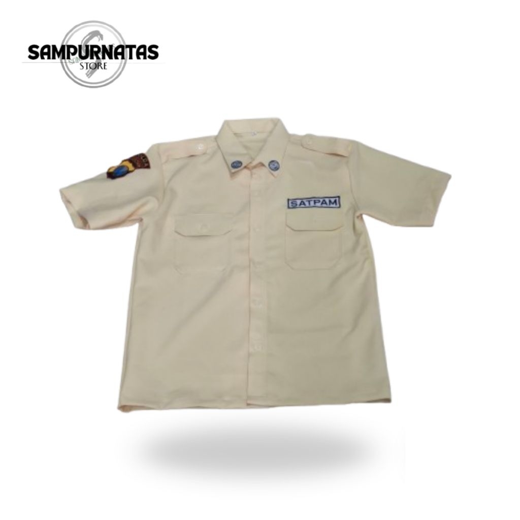 Baju PDH SATPAM Bahan GAIA kualitas Terbaik