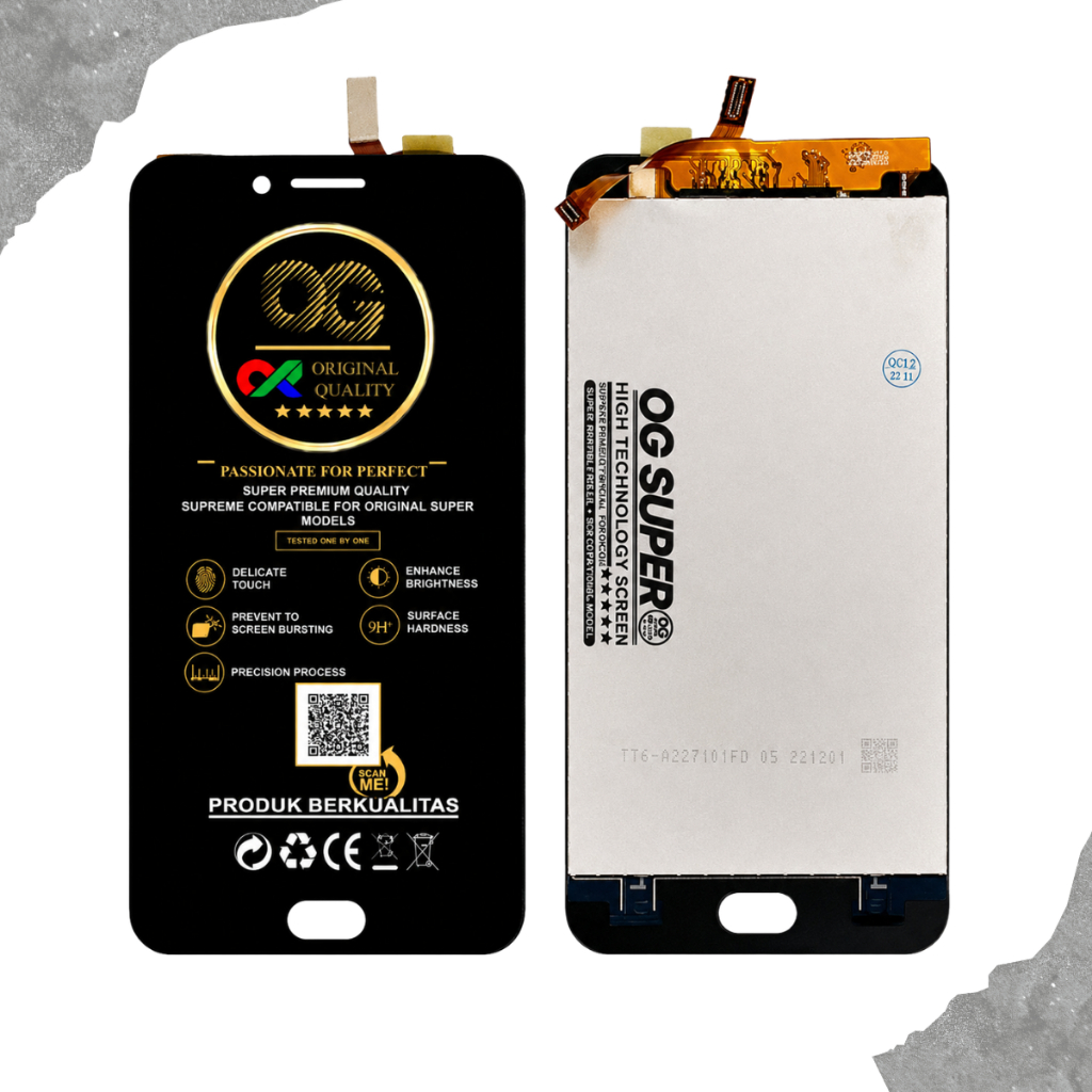 LCD VIVO V5 / V5S / Y67 /1612 FULLSET ORIGINAL – TOUCHSCREEN COMPLETE